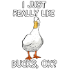 J'aime vraiment les canards