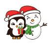 Penguin Snowman Christmas Gift