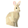 Lapin Lowpoly - Nyhaux