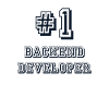 #1 Backend Developer Coder Programmer