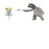 Disc Golf Sloth