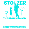 Stolzer Papa zwei Töchter