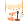 1 year birthday Fuchs