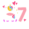 Licorne 7ème anniversaire