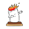 Dabbing Marshmallows