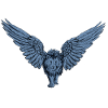Lion blue