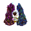 Splash English Cocker Spaniel Dog