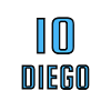 Diego 10 Bleu