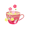Sakura flowers Japanese teacher gift