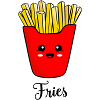 Frites mignonnes