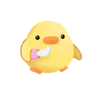 chicken with knife