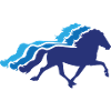 Isländerherde Blau
