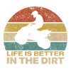 Quad ATV saying retro