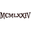 Roman numerals 1974 MCMLXXIV