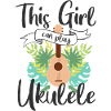 Ukulele Mädchen