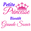 Petite Princesse bientôt grande soeur