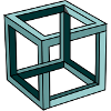 Escher Impossible Cube