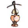 Butt violin without writing