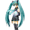 Miku. Manga / anime sød pige