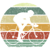 Retro Rennradfahrer