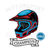 Motorsport casco da corsa pilota auto da corsa auto sportiva