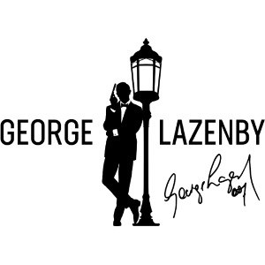 BLACK George Lazenby logo