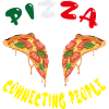 Pizza, connecting people, friends
