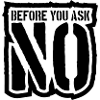 Saying logo no