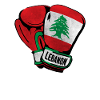 Libanon Flag, libanesiske Fighter, Libanon Boksning