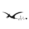 Pterosaur EKG dinosaur heartbeat Pterosauria