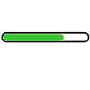 Loading bar Black Green