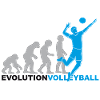 Evolution volleyball, volleyball, volleyball players
