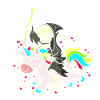 Death Metal Einhorn
