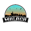 Malaga Espagne Skyline Souvenir espagnol