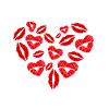 Coeur bisous Cadeau Couple