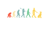 German Shepherd Evolution Retro Design