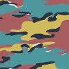Belgian jigsaw camouflage texture