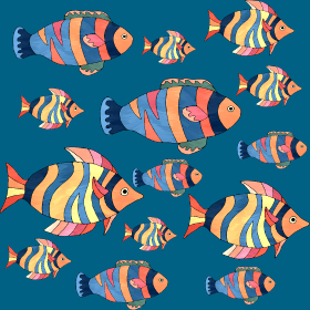 Motif Passion Pêche : L'Esprit du Poisson personnalisé sur vêtement