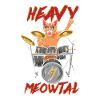 Heavy Meowtal - Heavy Metal Cat