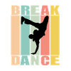 Break dance ballerino musica hip hop