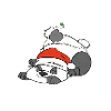 Christmas panda