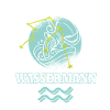 Sternzeichen Wassermann mit Sternenbild