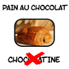 Pain au chocolat/chocolatine