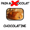 Pain au chocolat/chocolatine