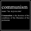 communism, noun dictionary entry