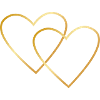 Two Golden Hearts