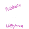 Echte Mädchen voltigieren