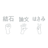 Scissors stone paper