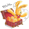 Felix der Hase im Koffer