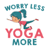Yoga relieves worries saying